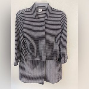 WOMENS CABI STRIPED BLAZER JACKET